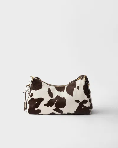 Prada Aimèe Medium Printed Leather Shoulder Bag In Multi