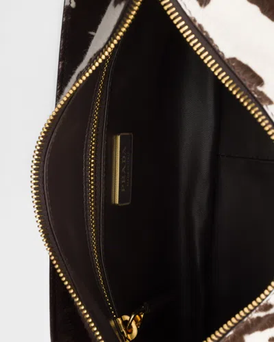 Prada Aimèe Medium Printed Leather Shoulder Bag In Multi