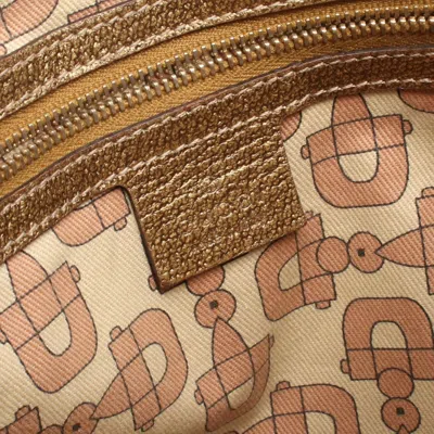 Pre-owned Gucci Gg Canvas Beige Gg Canvas Shoulder Bag () In Sand