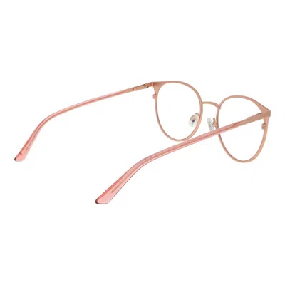 Guess Rose Gold Metal Glasses Women's (frames) In Gold