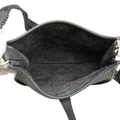 Pre-owned Hermes Evelyne Ardoise Dark Gray Taurillon Clemence Leather Shoulder Bag ()