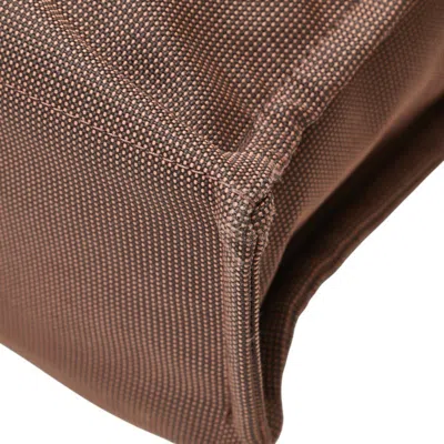 Pre-owned Hermes Her Line Brown Canvas Handbag Tote Bag ()