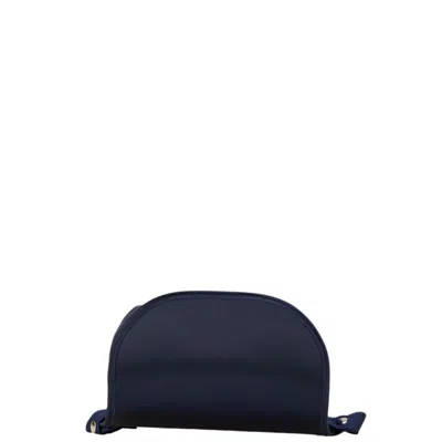 Pre-owned Hermes Sherpa Green Navy Nylon Backpack () In Multi