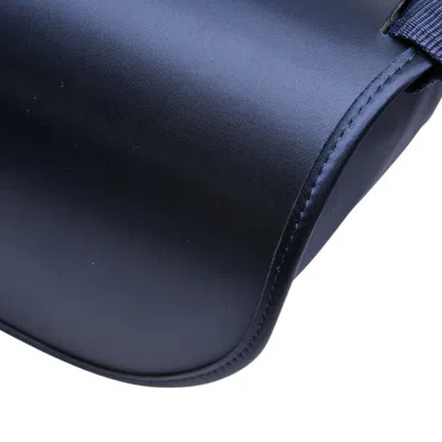 Pre-owned Hermes Sherpa Green Navy Nylon Backpack () In Multi