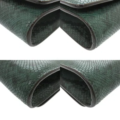 Pre-owned Jimmy Choo Green Leather Shoulder Bag ()