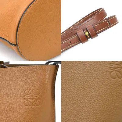 Pre-owned Loewe Brown Leather Shoulder Bag ()