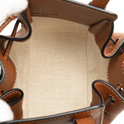 Pre-owned Loewe Hammock Brown Leather Handbag Shoulder Bag ()