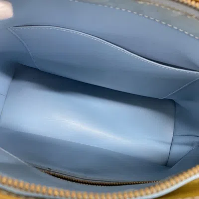 Pre-owned Louis Vuitton Baby Blue Tote Bag ()