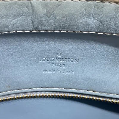 Pre-owned Louis Vuitton Baby Blue Tote Bag ()