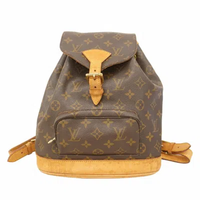 Pre-owned Louis Vuitton Brown Backpack ()