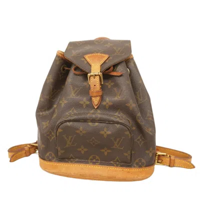 Pre-owned Louis Vuitton Brown Backpack ()