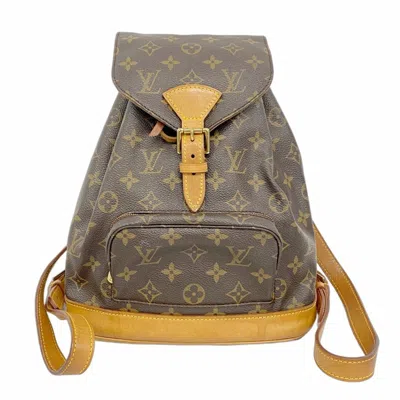 Pre-owned Louis Vuitton Brown Backpack ()