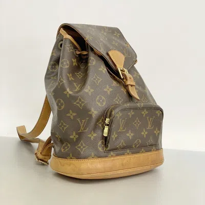 Pre-owned Louis Vuitton Brown Backpack ()