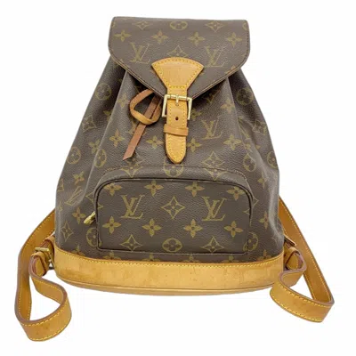 Pre-owned Louis Vuitton Brown Backpack ()
