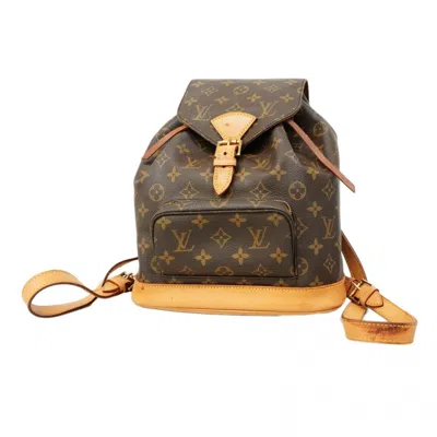 Pre-owned Louis Vuitton Brown Backpack ()