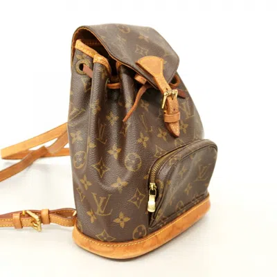 Pre-owned Louis Vuitton Brown Backpack ()