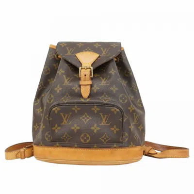 Pre-owned Louis Vuitton Brown Backpack ()