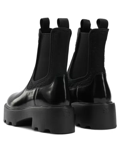 Tory Burch T Monogram Chelsea Boots In Black