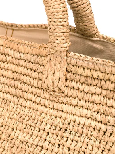 Ibeliv 'vanilla' Midi Tote Bag In Nude