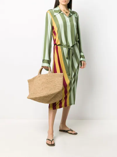 Ibeliv 'vanilla' Midi Tote Bag In Nude