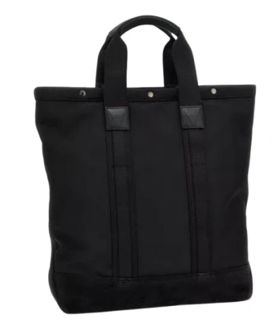 Moncler Tech Tote Small Bag In Black