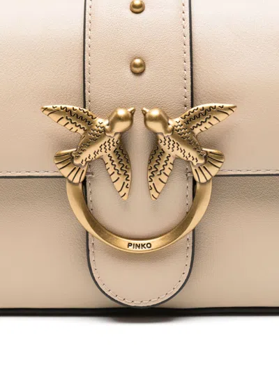 Pinko Mini Love One Slouchy Shoulder Bag