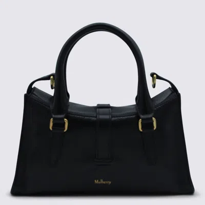 Mulberry Small Roxanne High Shine Leather Crossbody Bag In Black