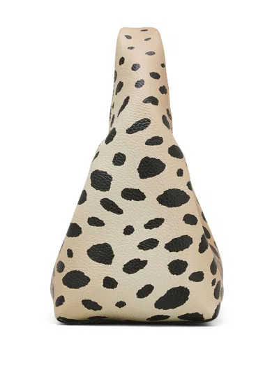 Marc Jacobs Leopard Print Leather Bag With Magnetic Fastening