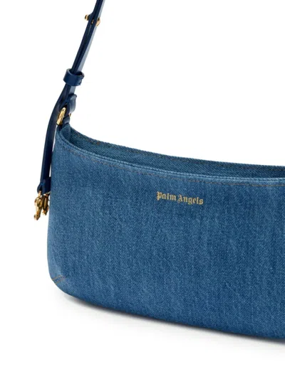 Palm Angels Bags Denim/gold