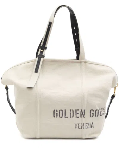 Golden Goose 24.7 Canvas Tote Bag With Tie Dye Print