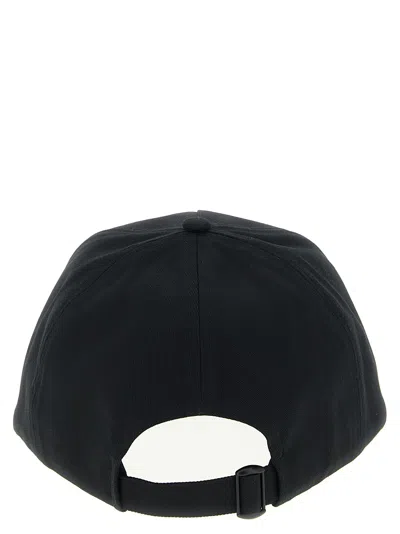 Moncler Logo-patch Adjustable Baseball Cap In Black