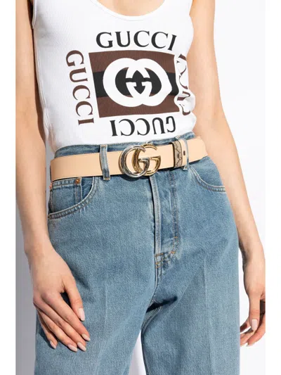 Gucci Belts Light And Natural In Neutral