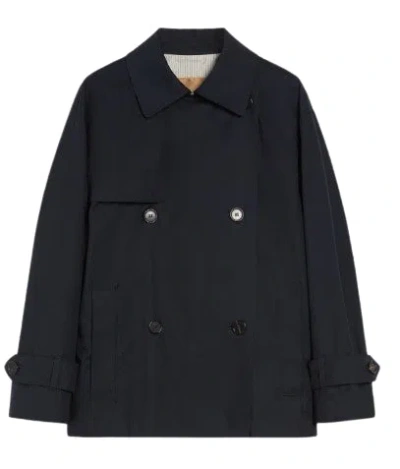 Max Mara The Cube Coats In Black