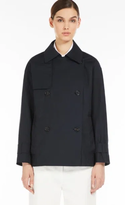 Max Mara The Cube Coats In Black