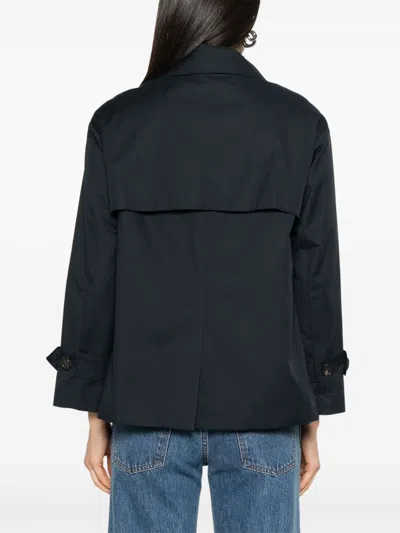 Max Mara The Cube Coats In Black