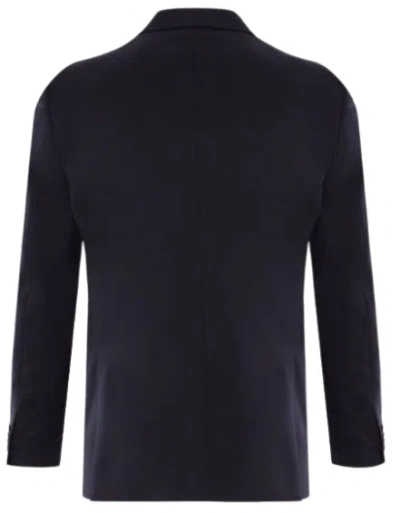 Tagliatore Notched Single-breasted Suit In Black