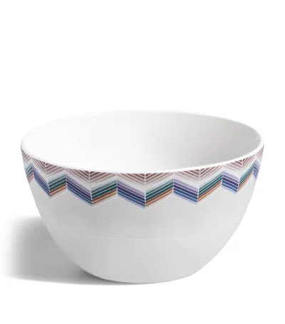 Missoni Porcelain Zigzag Jarris 148 Rice Bowl In Multi