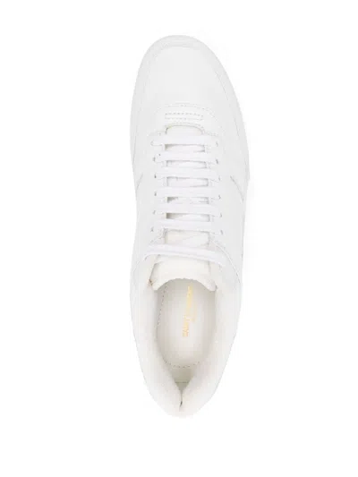 Saint Laurent Flat Shoes In White