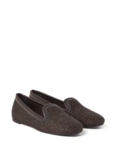 Brunello Cucinelli Loafers In Brown