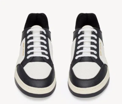 Saint Laurent Black Leather Flat Shoes