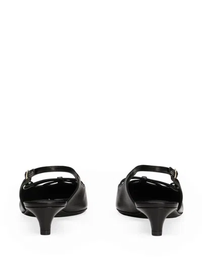 Dolce & Gabbana Slingback Seta In Black