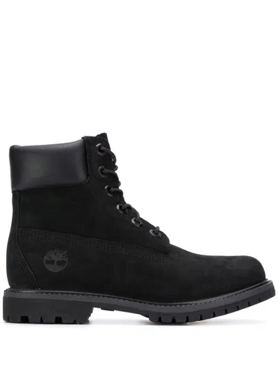 Timberland Flat Shoes Blacks And Greys In Black