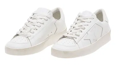 Golden Goose Stardan White Sneakers In White