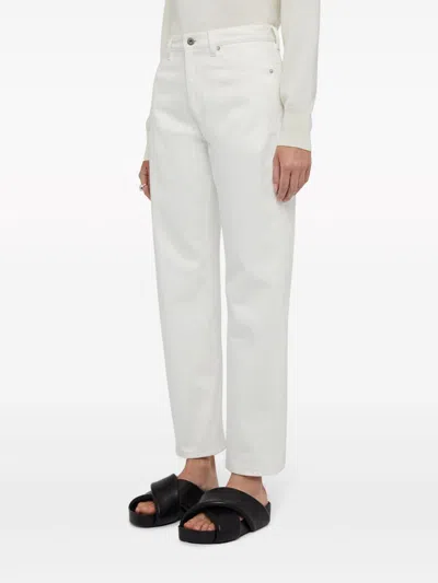 Jil Sander Jeans In White