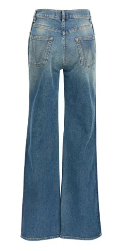 Vivienne Westwood Jeans Blue And Green In Blue