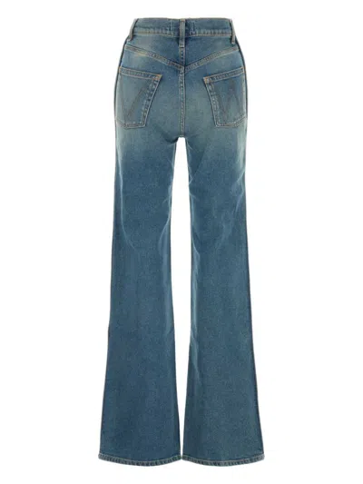 Vivienne Westwood Jeans Blue And Green In Blue