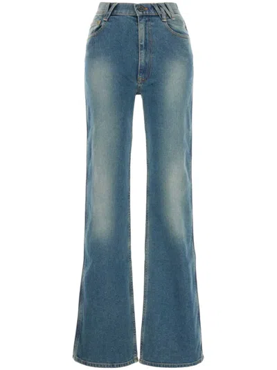 Vivienne Westwood Jeans Blue And Green In Blue