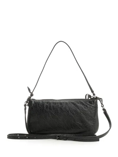 Balenciaga Le City Shoulder Bags Black