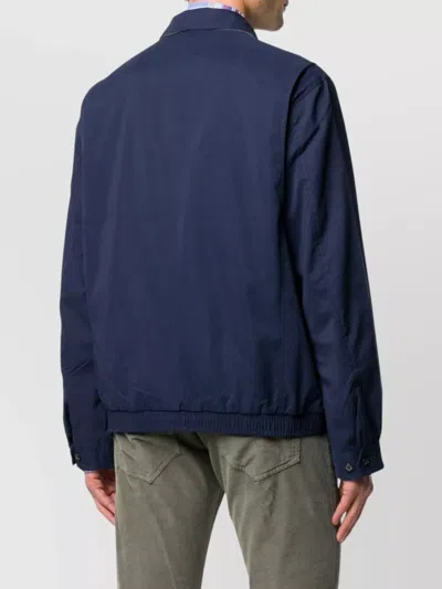 Polo Ralph Lauren Bi-swing Lightweight Zipped Jacket Clothing In Blue