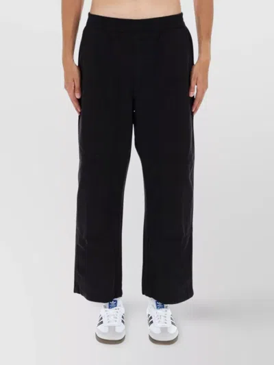 Carhartt Comfortable Trousers With Side And Back Pockets In Black